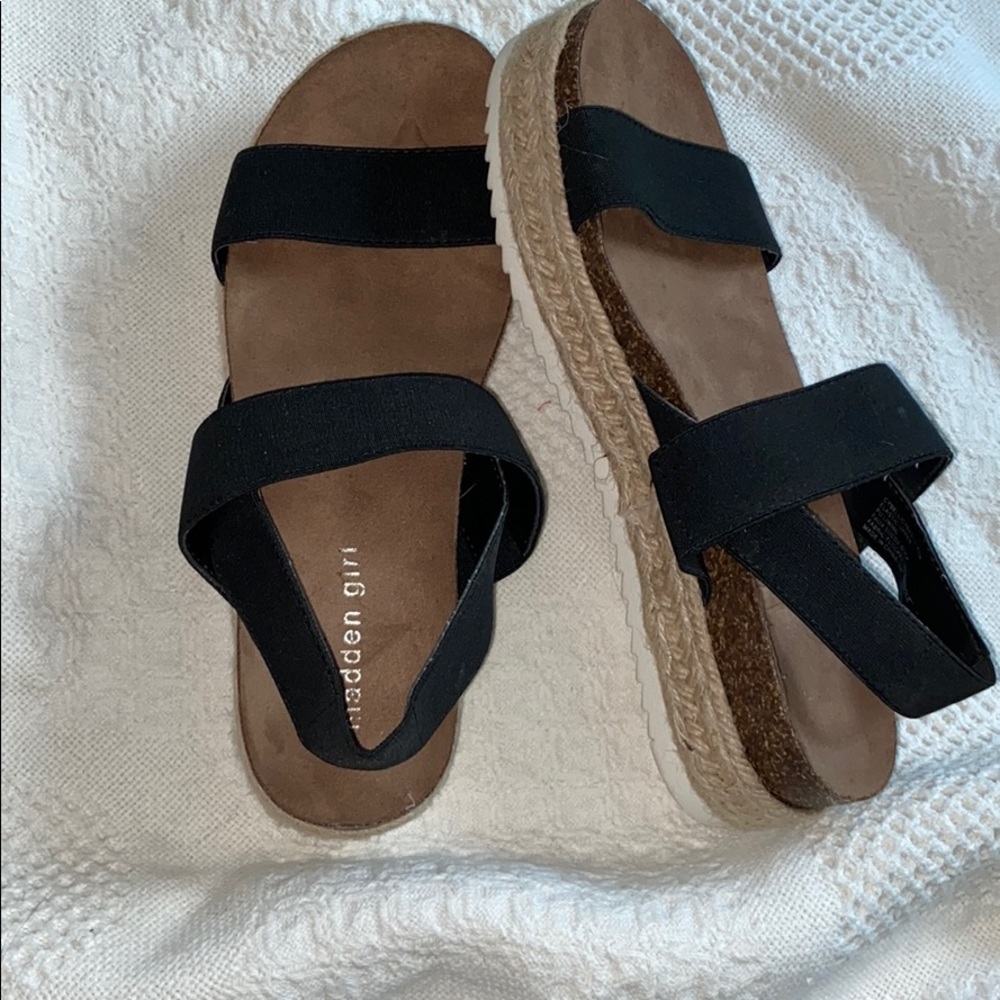 Cork Platform Sandals